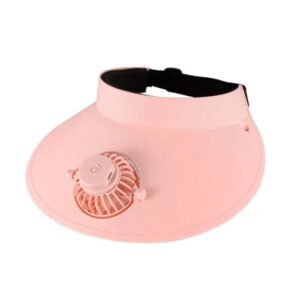 Casquette pare-soleil avec ventilateur intégré